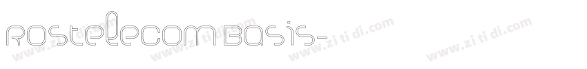 Rostelecom Basis字体转换